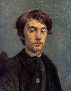 Henri  Toulouse-Lautrec Portrait of Emile Bernard France oil painting artist
